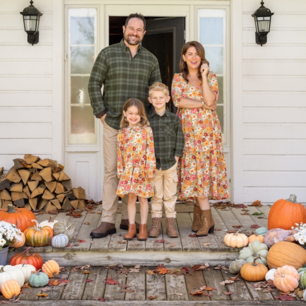 Jillian Harris - Joe Fresh - Kids Floral Dress - Size Medium - Picture 2 of 6